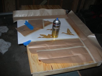 Dress ’Em Up — step 6 of building DIY cornhole / bean bag toss boards
